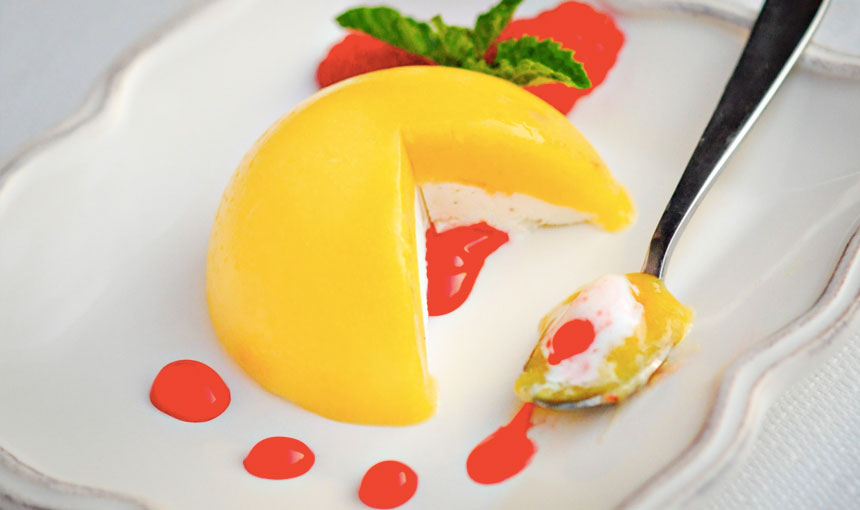 mango-pudding