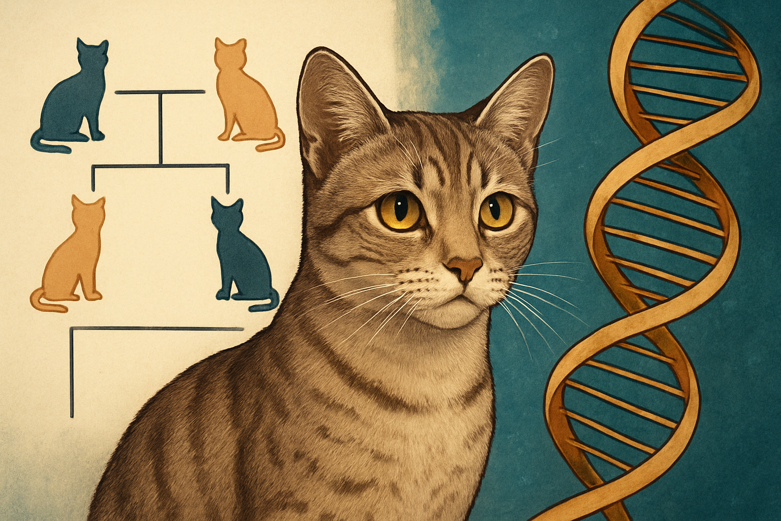 La Ciencia Detrás de la Genética Felina: Lo Que Debes Saber