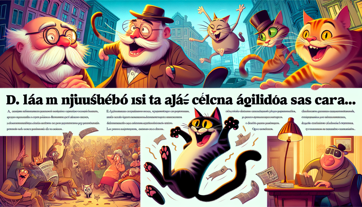 Las Caricaturas Más Divertidas de Gatos en la Historia