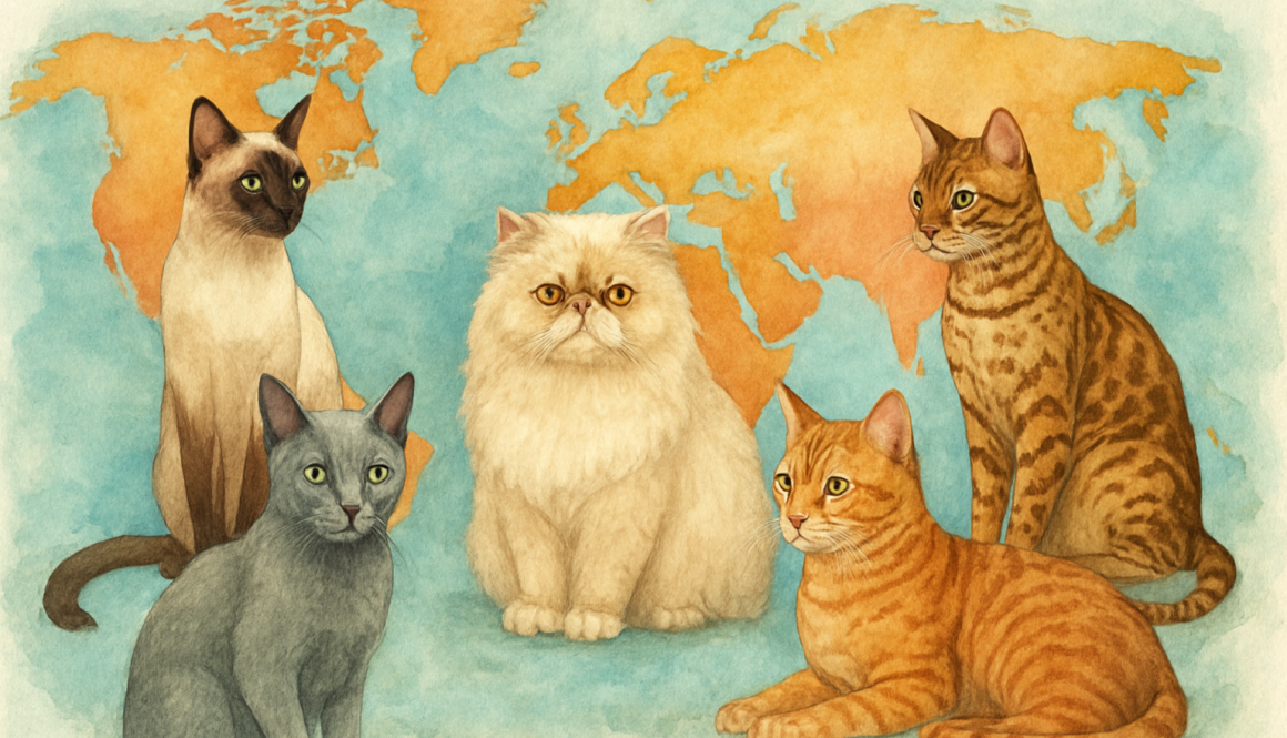 Razas de Gatos: Un Viaje por su Origen Geográfico
