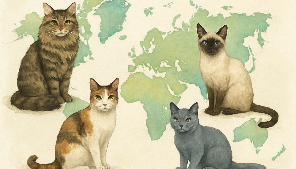 Explorando el Origen de las Razas de Gatos según su Región Geográfica