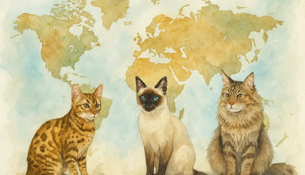 Explorando el Origen de las Razas de Gatos: Un Viaje Geográfico