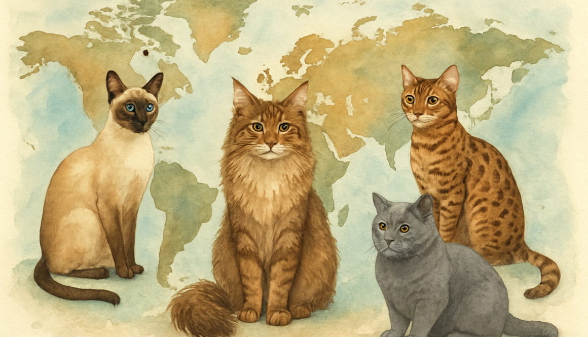Razas de Gatos y su Origen Geográfico