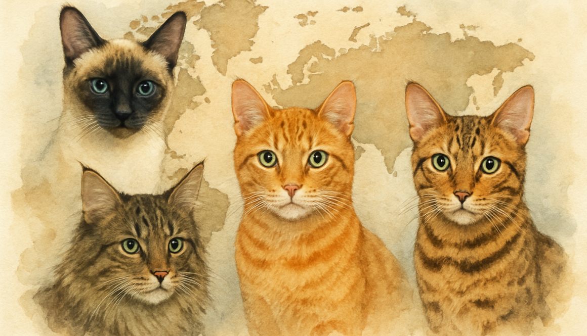 Explorando el Origen de las Razas de Gatos según su Región Geográfica
