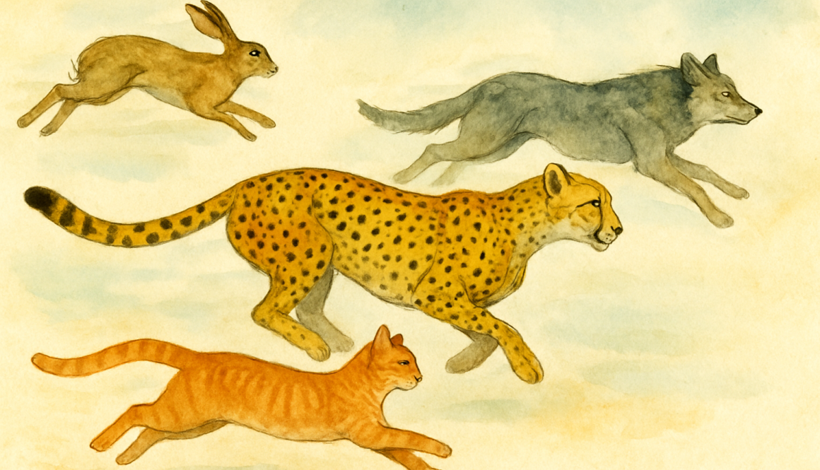 Velocidad Felina: Cómo los Gatos se Comparan con Otros Animales Ágiles