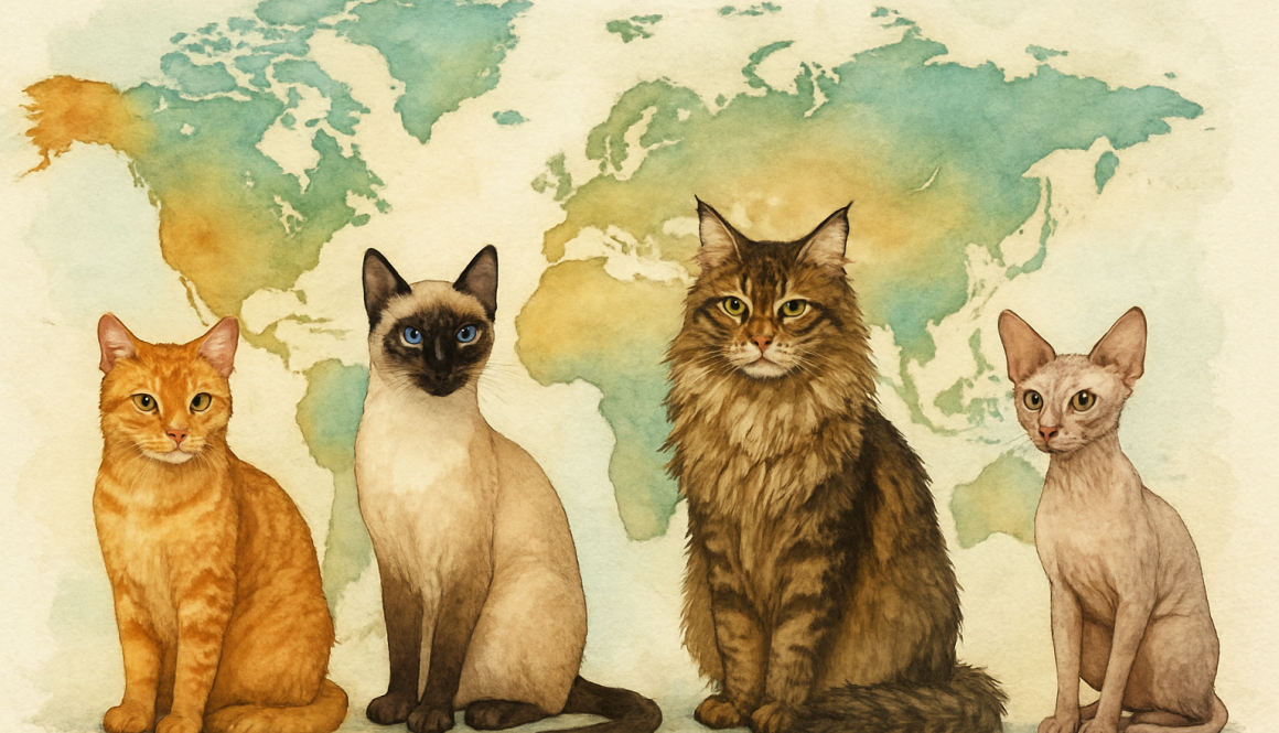 Razas de Gatos: Un Viaje por su Origen Geográfico
